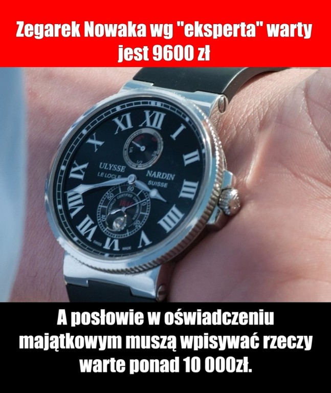 Zegarek Nowaka